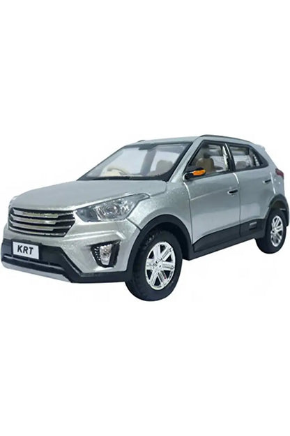KRT 1.6 SUV Pull Back Car Toy (Silver)