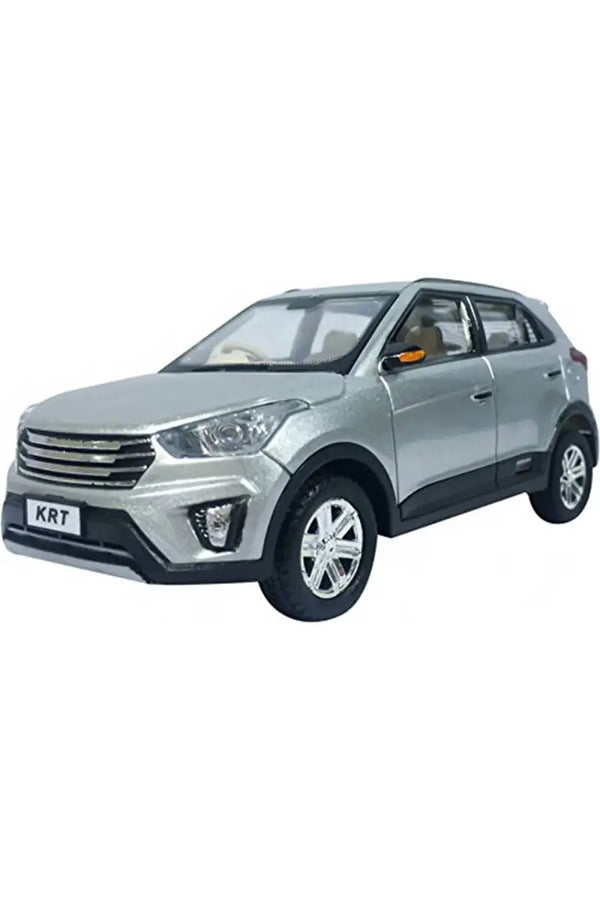 KRT 1.6 SUV Pull Back Car Toy (Silver)