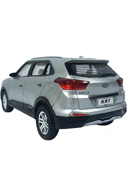 KRT 1.6 SUV Pull Back Car Toy (Silver)