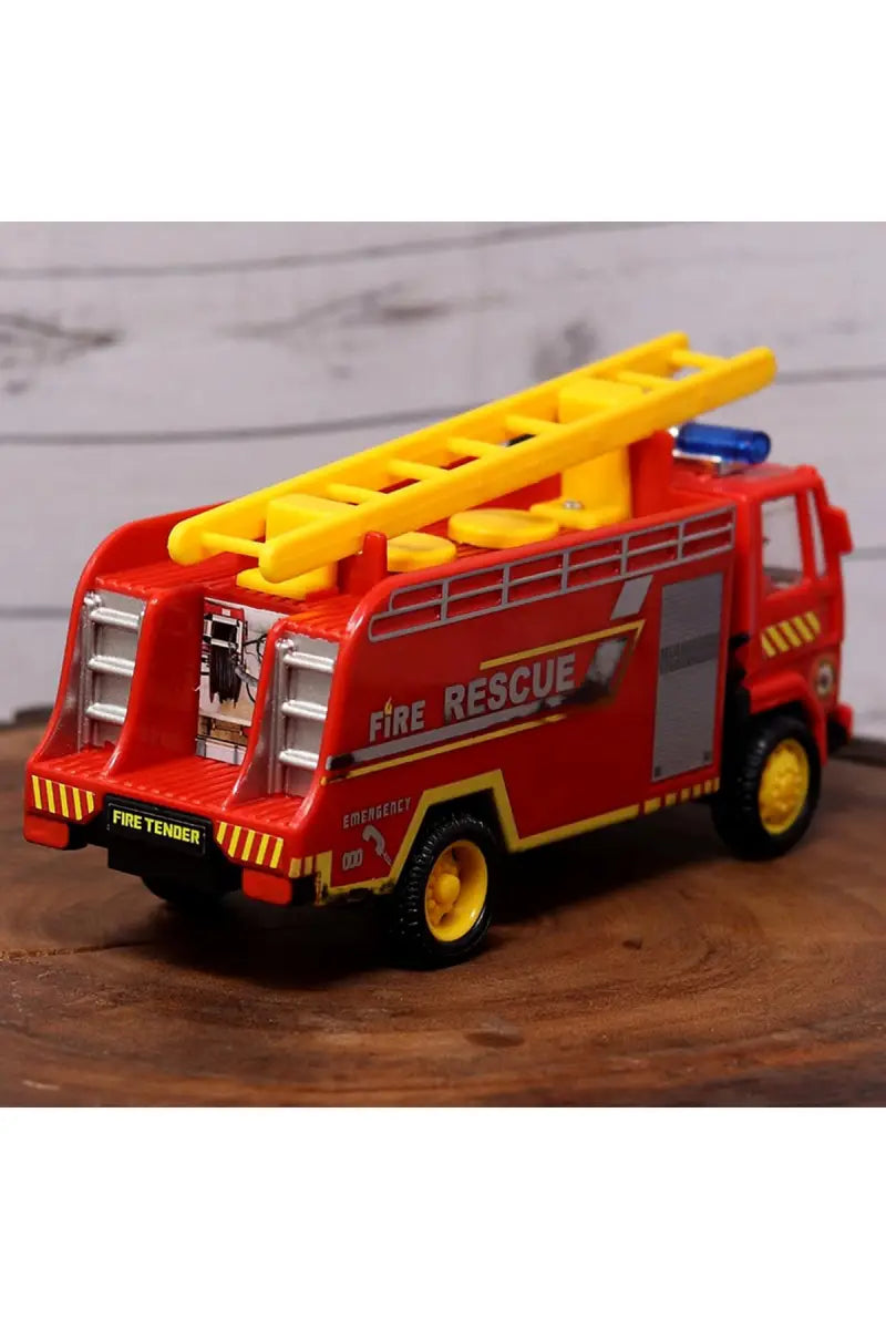 Fire Tender Pull Back Toy
