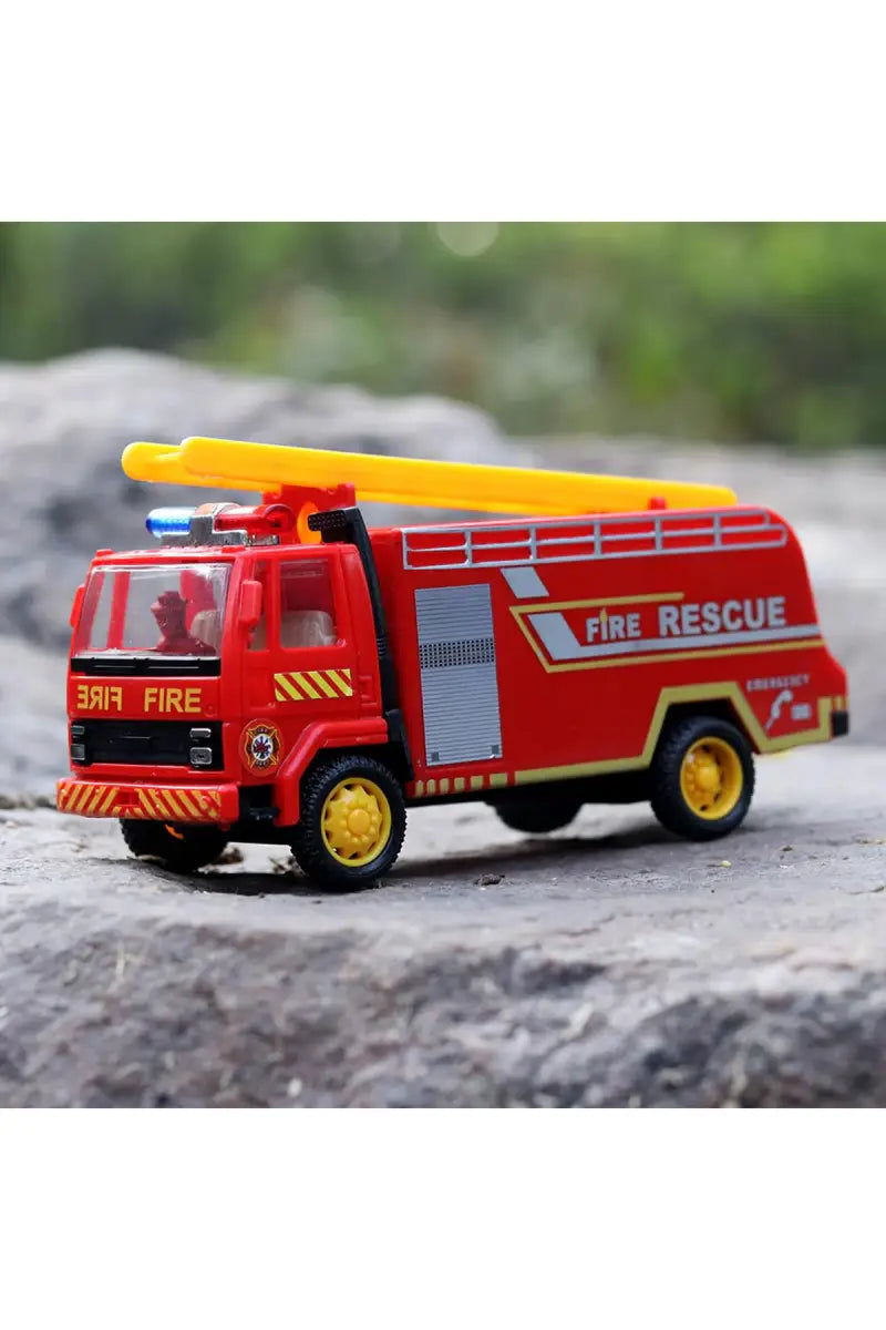 Fire Tender Pull Back Toy