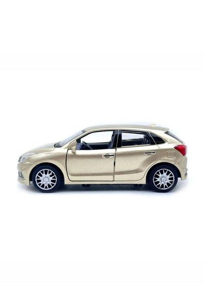 Brilleo Pull Back Action Car Toy (Gold)