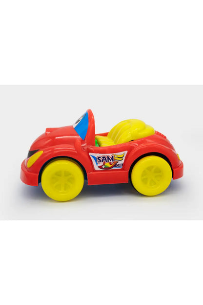Lovely Toys Push & Go Sam Car Toy For Kids (Multicolor)