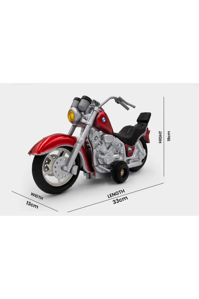 Friction Power Model Bike Push & Go Toy