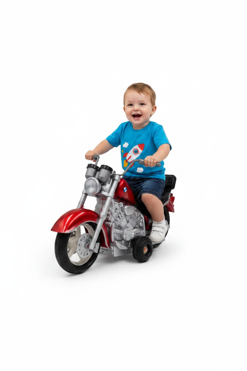 Friction Power Model Bike Push & Go Toy