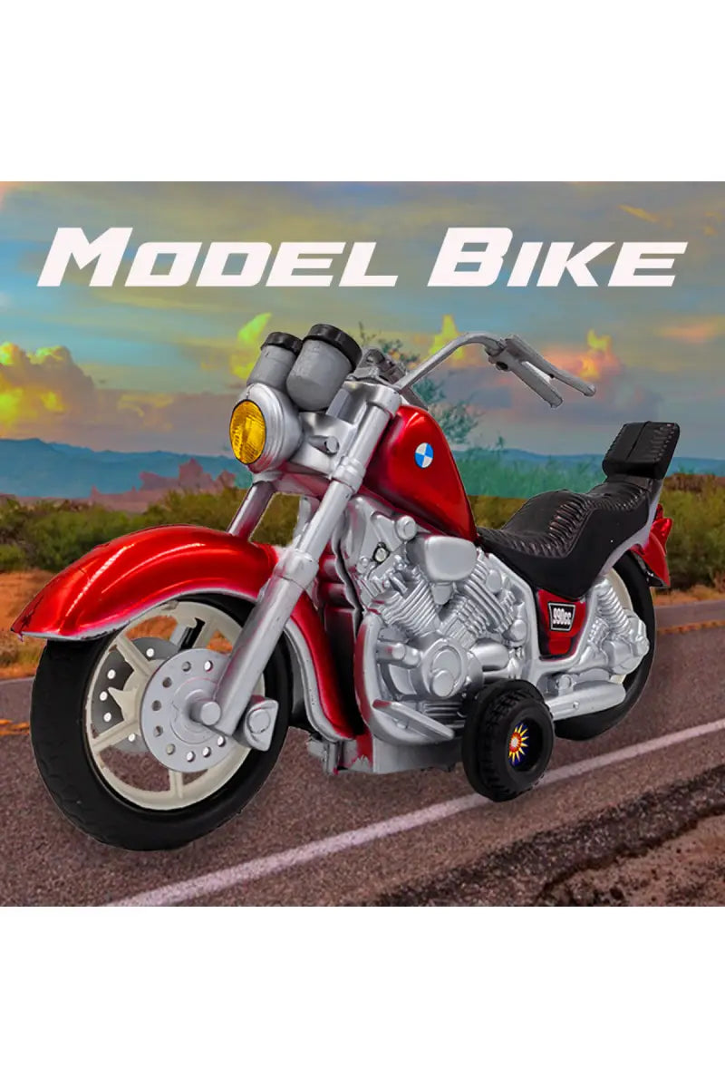 Friction Power Model Bike Push & Go Toy
