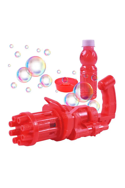 KV Impex Bubble Maker Machine Water Gun Toys For Kids (Red)