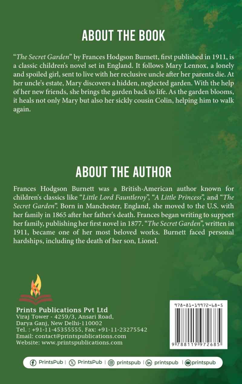 The Secret Garden Prints Publications