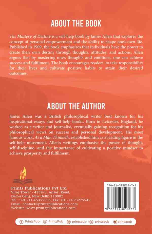 The Mastery of Destiny Prints Publications