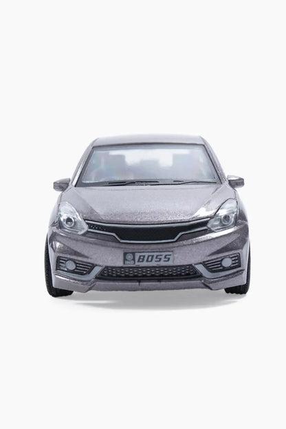 Brilleo Pull Back Action Car Toy (Grey)