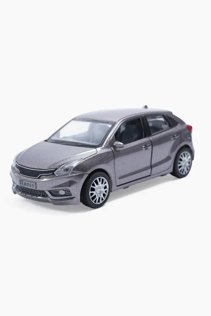 Brilleo Pull Back Action Car Toy (Grey)