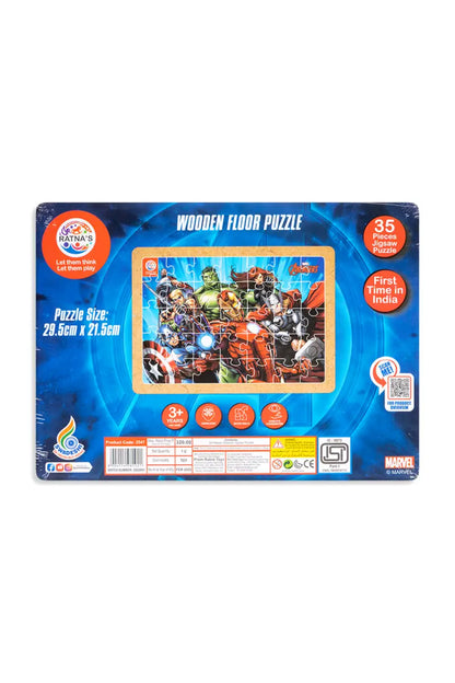 Marvel Avengers Wooden Floor Puzzle For Kids