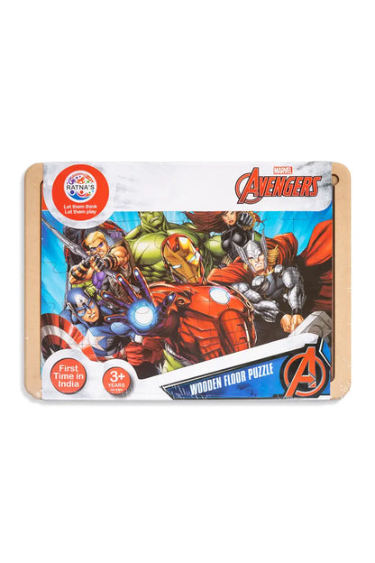 Marvel Avengers Wooden Floor Puzzle For Kids
