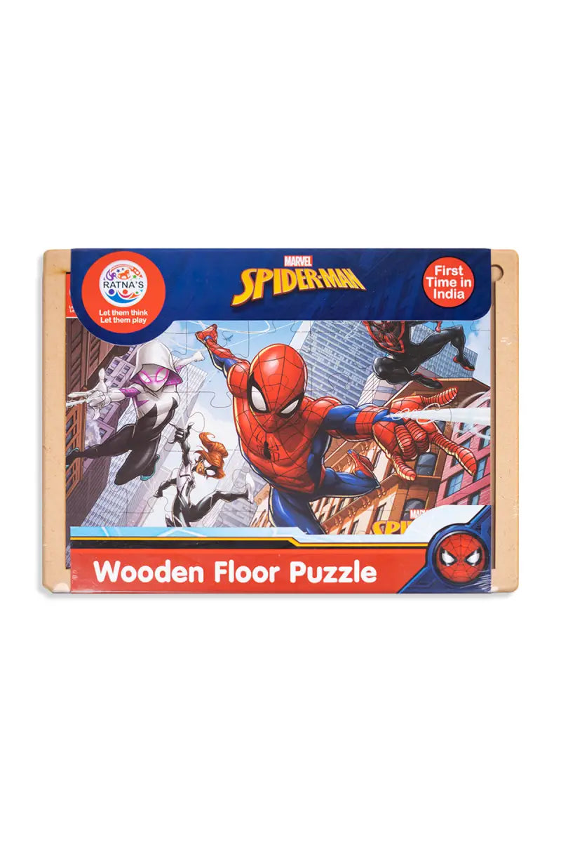 Marvel Spiderman Wooden Floor Puzzle - Pack of 1