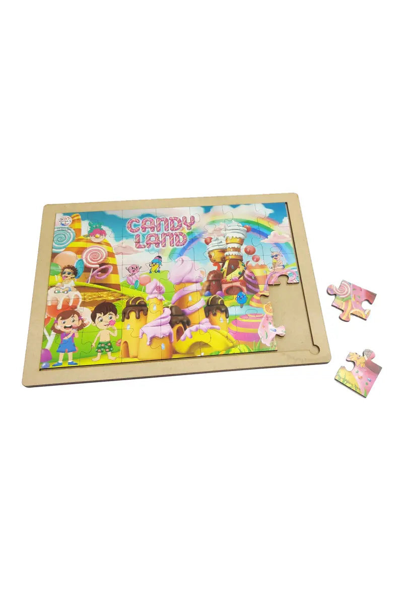 Candy Land Wooden Floor Puzzle for Kids