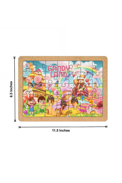 Candy Land Wooden Floor Puzzle for Kids