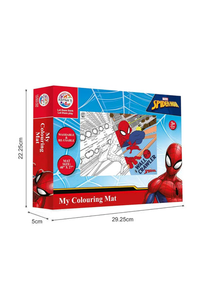 Marvel Spiderman Washable Colouring Mat (40 X 27 Inch)