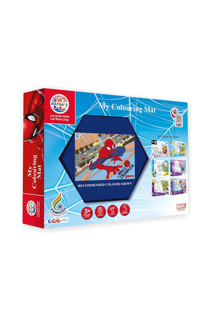 Marvel Spiderman Washable Colouring Mat (40 X 27 Inch)