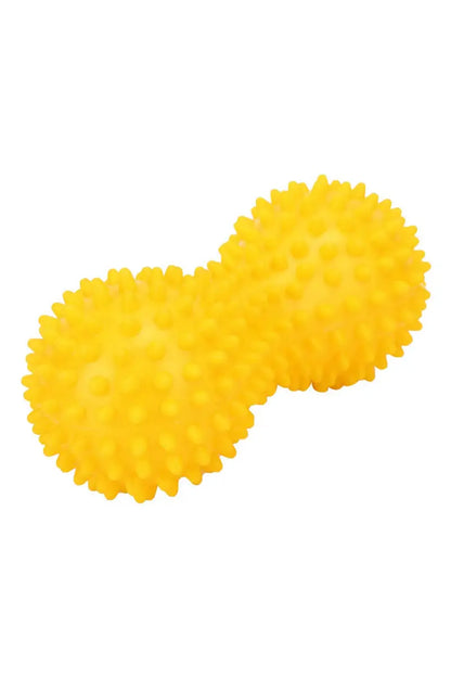 Canine Spike Bone Chew Toy For Dogs (Yellow) - Large