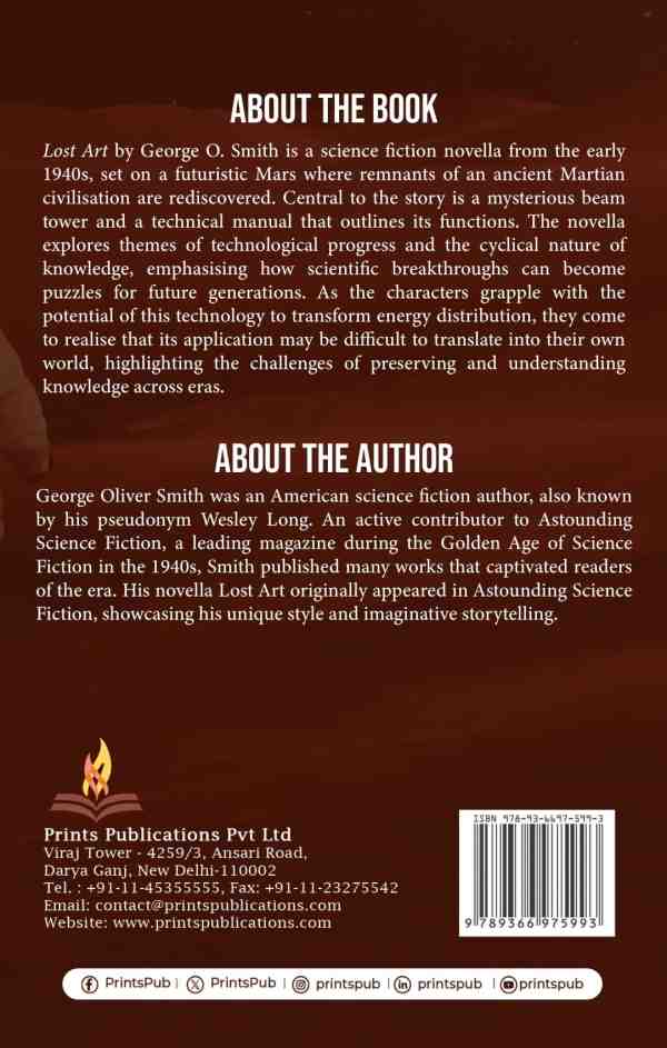 Lost Art by George O. Smith Prints Publications