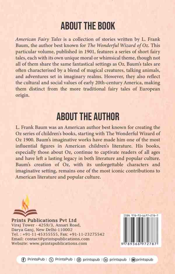 American Fairy Tales Prints Publications