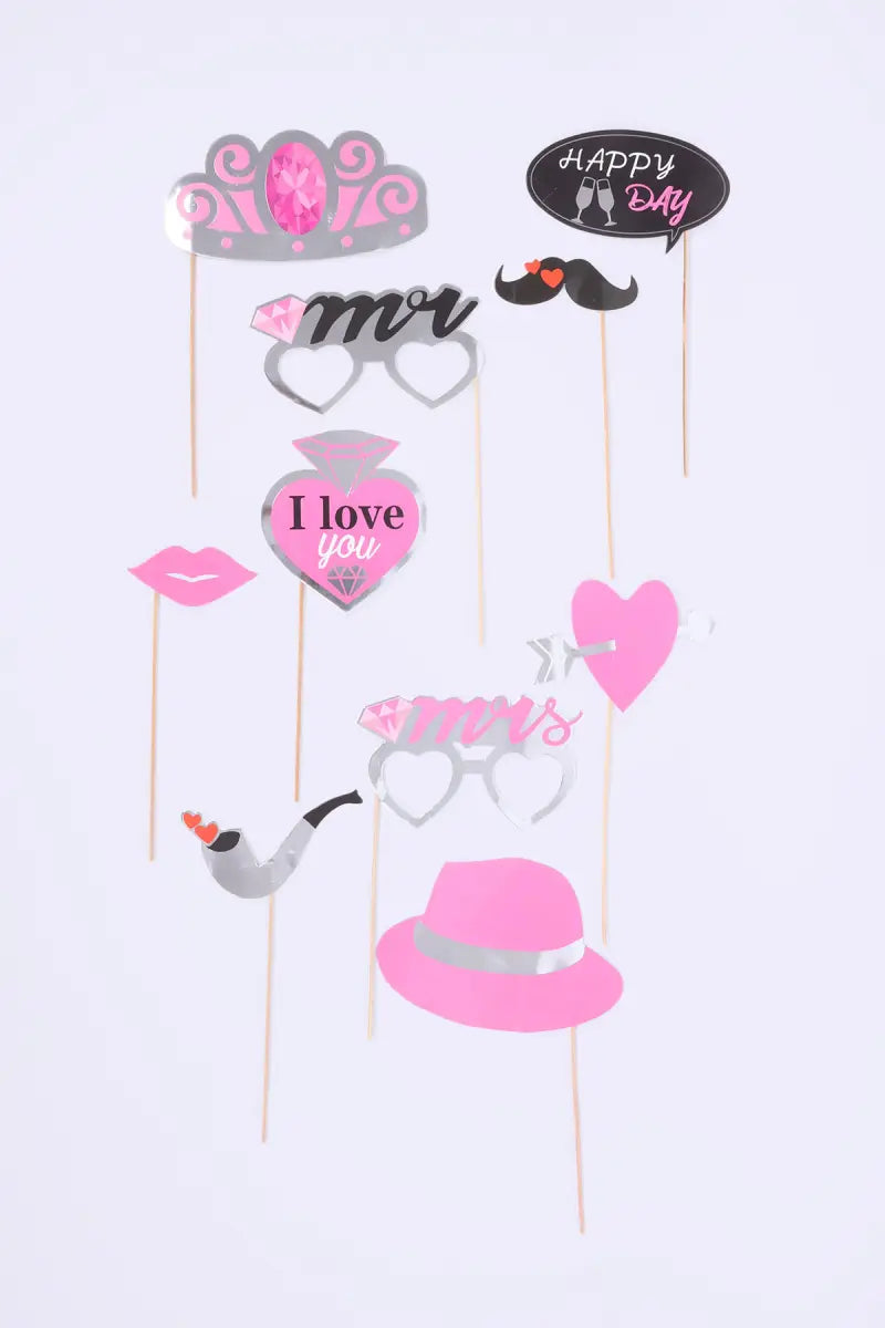 Photo Props for Bachelor Party (10 Pcs)