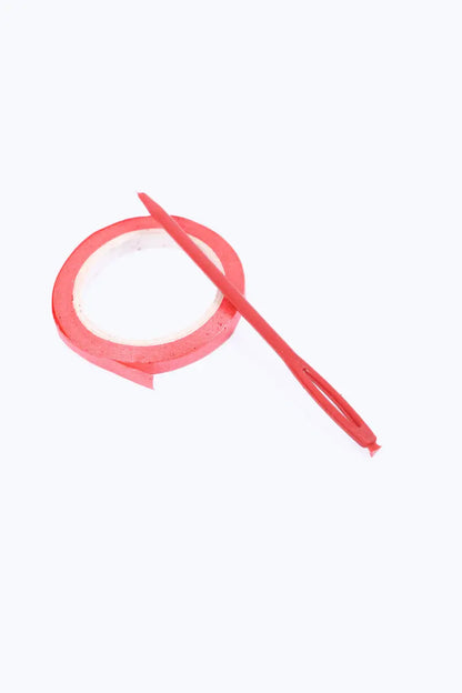 Glitter Anniversary Banner in Cursive Letters (Red)