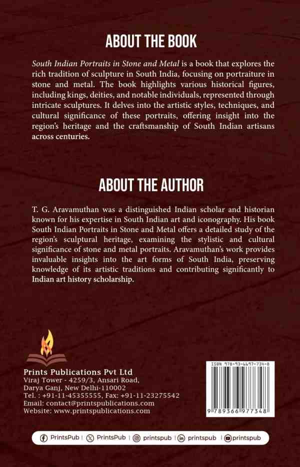 South Indian Portraits in Stone and Metal Prints Publications