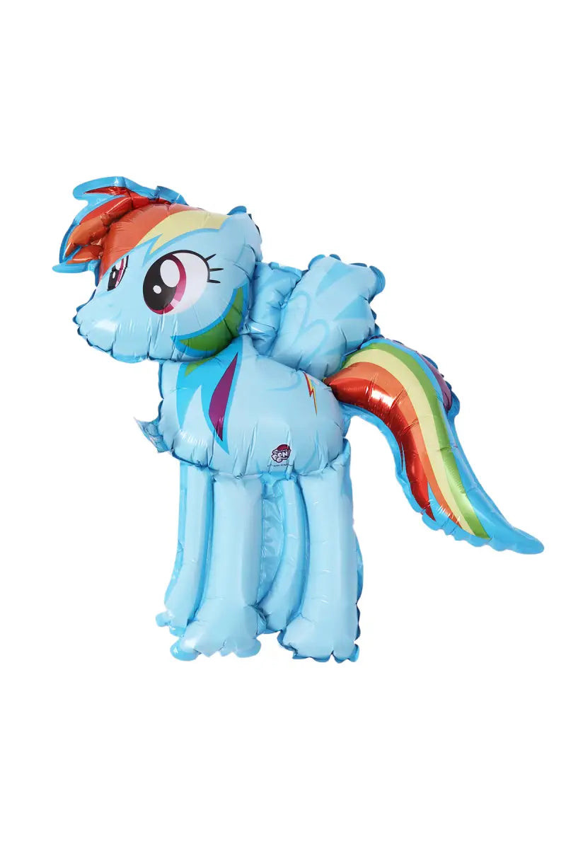 Birthday Balloon Decoration Set (Blue, My Little Pony Theme)