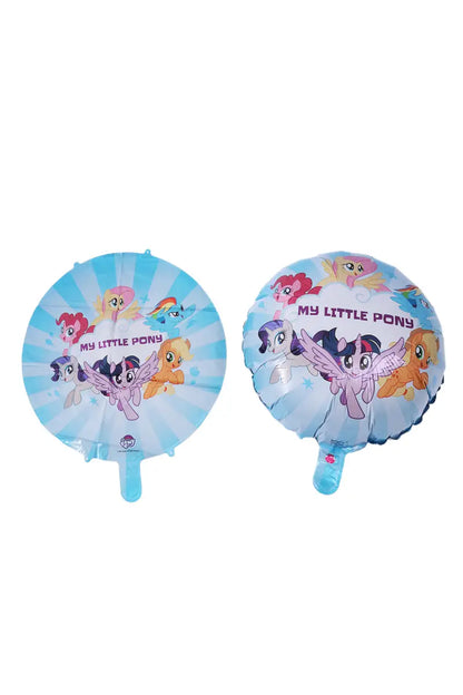 Birthday Balloon Decoration Set (Blue, My Little Pony Theme)