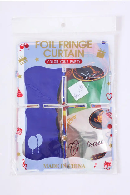 Happy Birthday Curtain Backdrop for Birthday Parties