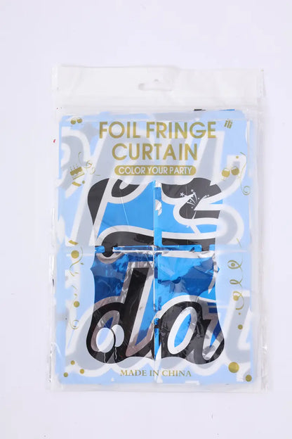 Happy Birthday Curtain Backdrop for Birthday Parties