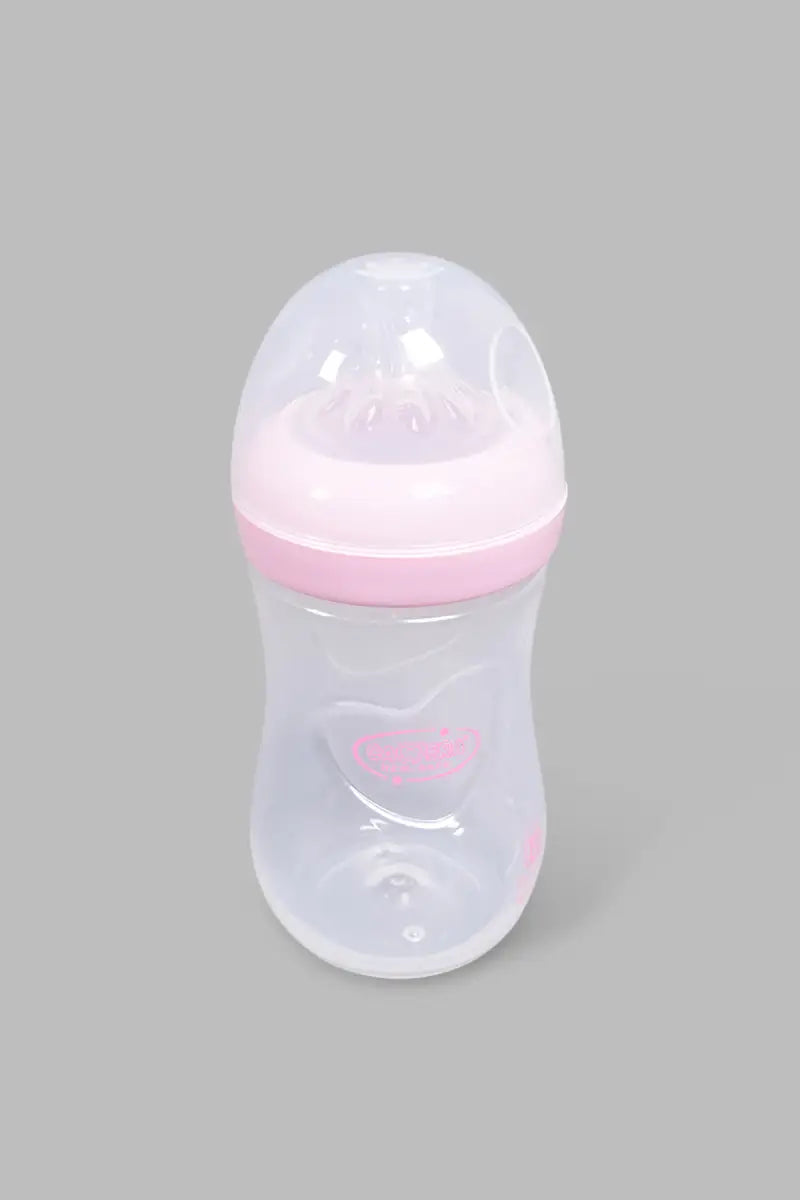 Baby Feeding Bottle (Pink)- 240 ml