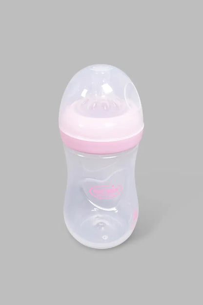 Baby Feeding Bottle (Pink)- 240 ml
