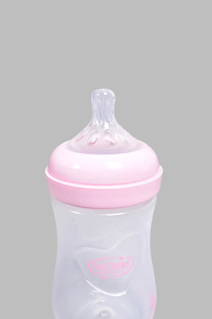 Baby Feeding Bottle (Pink)- 240 ml