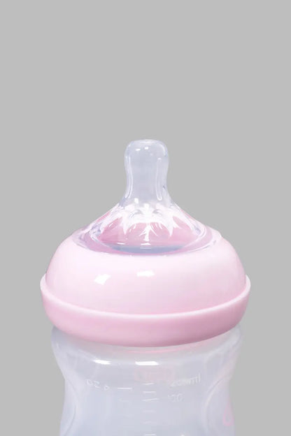 Baby Feeding Bottle (Pink)- 125 ml