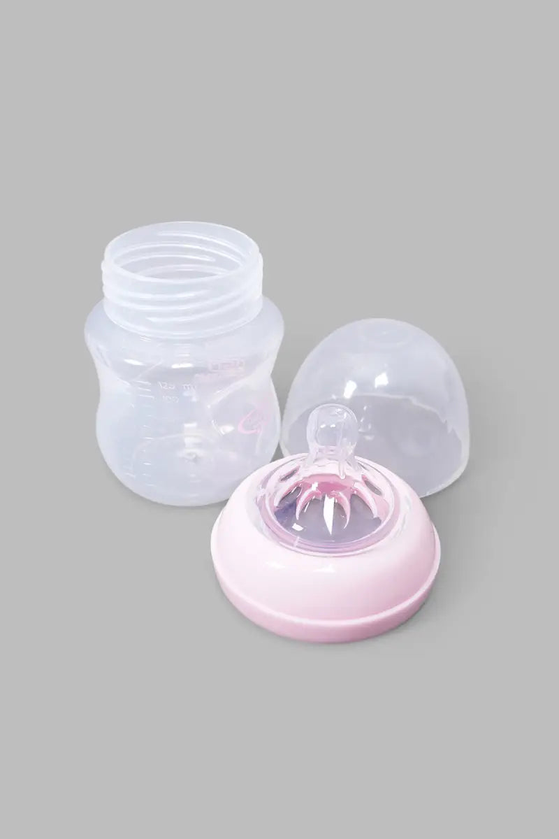 Baby Feeding Bottle (Pink)- 125 ml