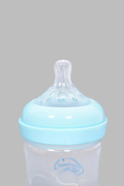 Baby Feeding Bottle (Blue)- 240 ml