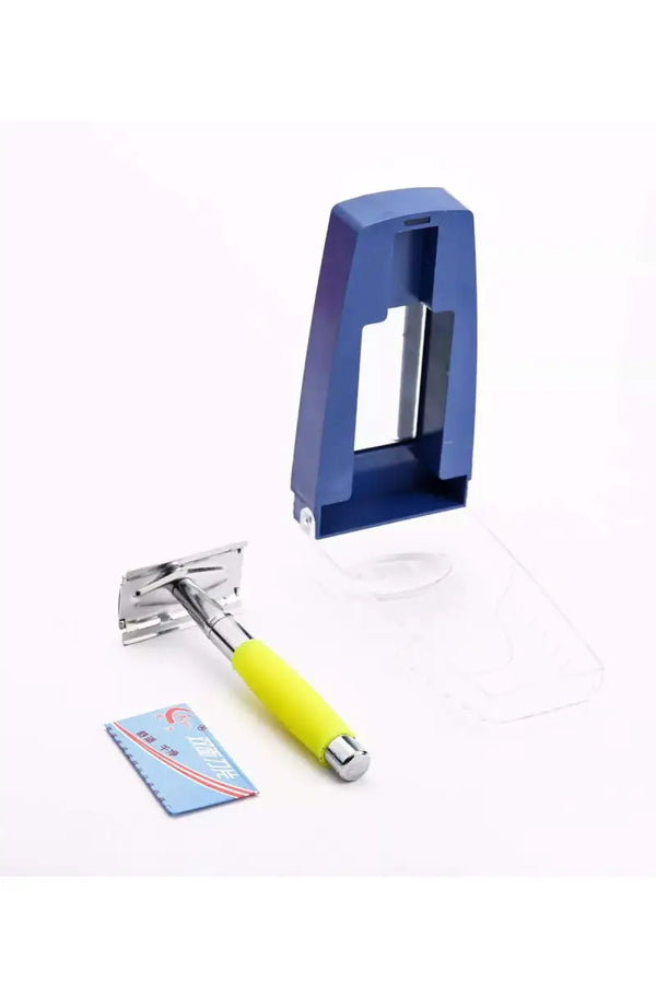 Vivin Classic Shaver with Stainless Steel Blade (Yellow) - Pack of 1