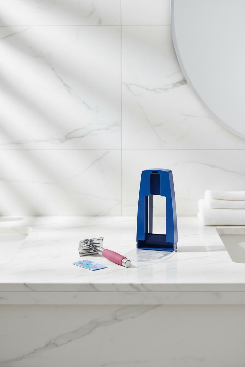 Vivin Classic Shaver with Stainless Steel Blade (Red) - Pack of 1 SUPER