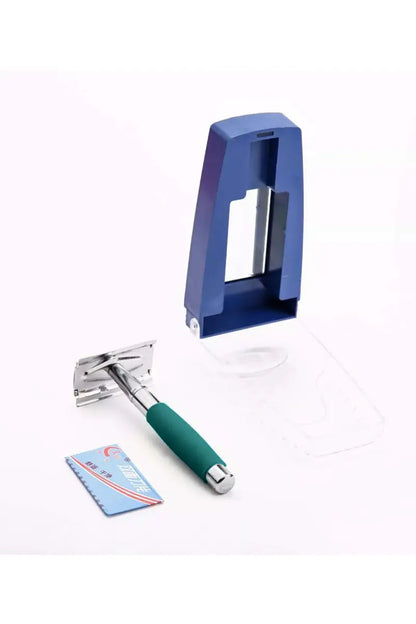 Vivin Classic Shaver with Stainless Steel Blade (Green) - Pack of 1