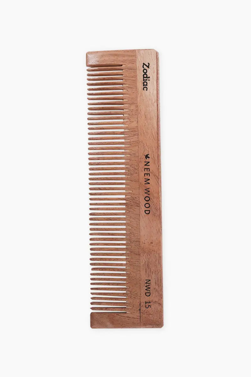 Zodiac Wood Detangling Comb (Brown) - Pack of 1
