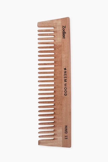 Zodiac Wood Detangling Comb (Brown) - Pack of 1