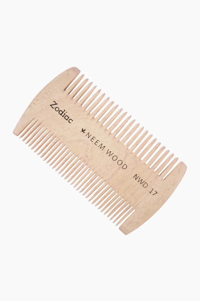 Zodiac Neem Wood Lice Comb (Brown) - Pack of 1