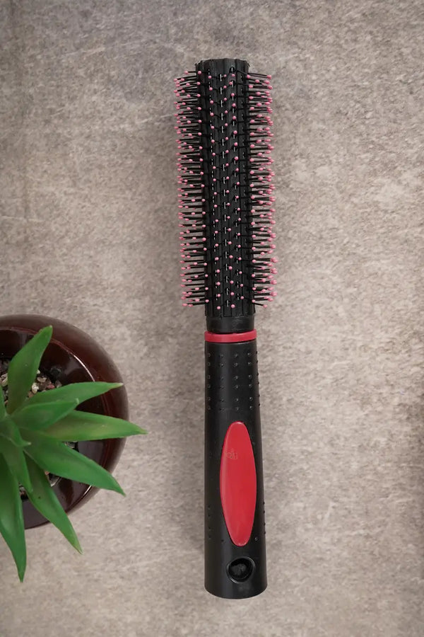 Roller Hair Brush (Pink) - Pack of 1