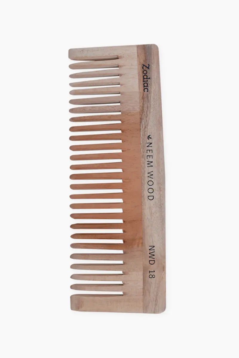 Zodiac Wooden Comb (Brown) - Pack of 1