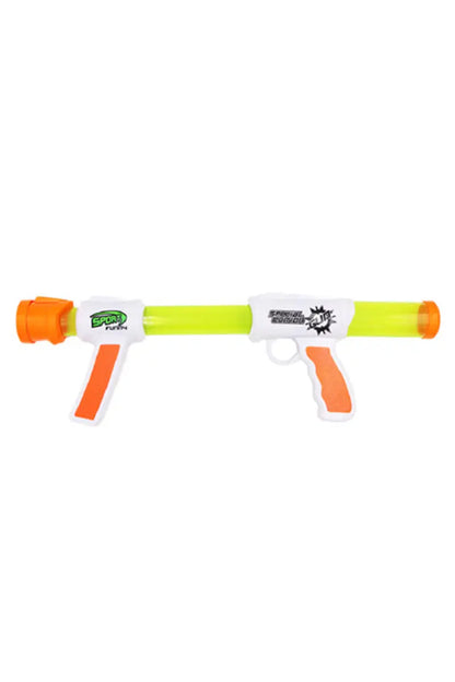 Lovely Toys Sports Ball Pressure Gun Toy For Kids (Multicolor)