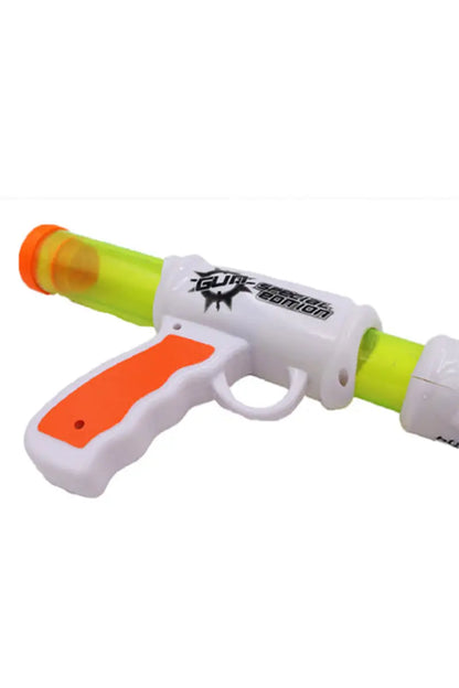 Lovely Toys Sports Ball Pressure Gun Toy For Kids (Multicolor)