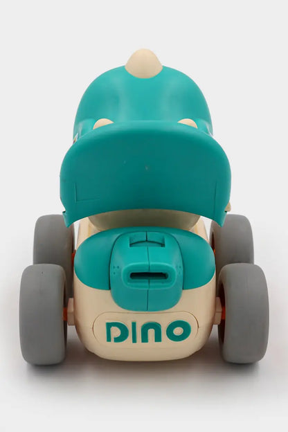 Dino Push N Go Friction Powered Toy - Teal