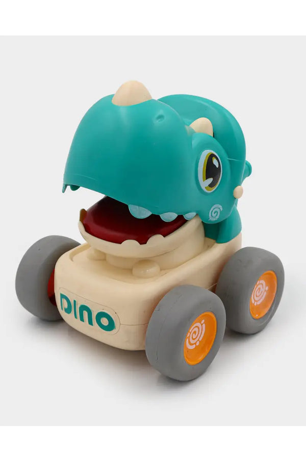 Dino Push N Go Friction Powered Toy - Teal